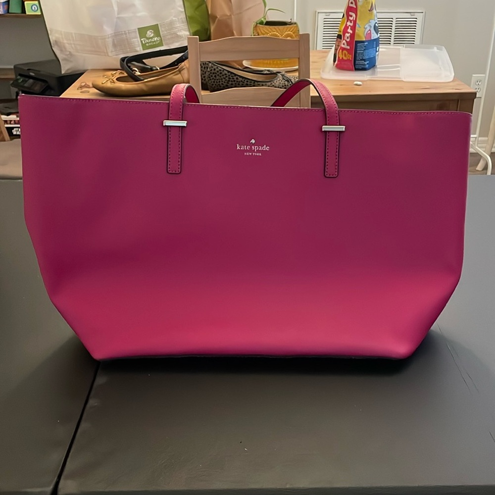 Pink Kate Spade Tote Bag